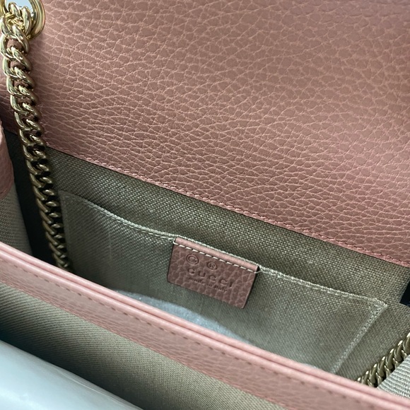 COPY - Dollar Calfskin Small Interlocking G Shoulder Bag - Picture 7 of 11